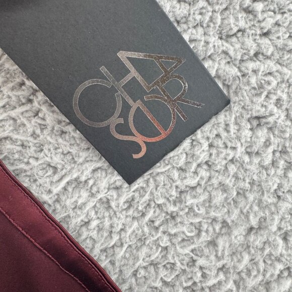 Chaser Womens Babydoll Satin Cami Top - Old Zin Size Medium NWT - Picture 5 of 5